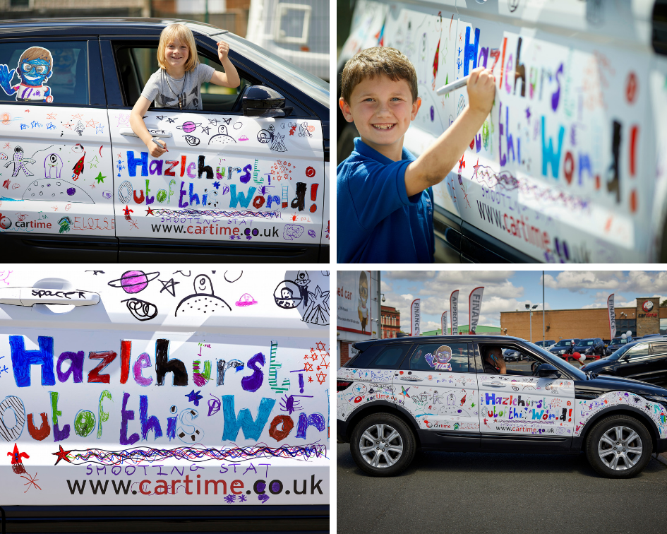 Main image for post: OUT-OF-THIS-WORLD CAR DESIGN SECURES PRIZE FOR HAZELHURST SCHOOL